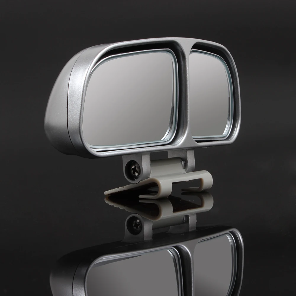 1 Pair Car Mirrors Auto Rearview Mirror Wide Angle Side RearView Car Universal Blind Spot Square Mirror of 2 Colors