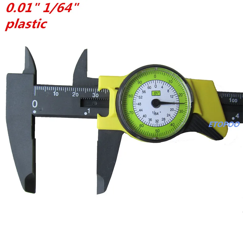 Shock-proof Stainless Stee Dial Caliper 6inch 0-150mm/0.02mml Precision 0.001\