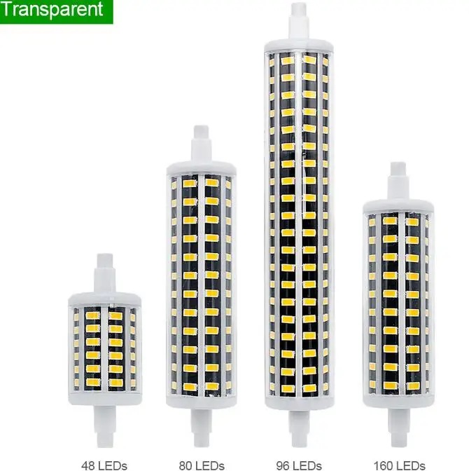 Dimmable R7S LED 8w 15w 20w 30w Lampada LED 78mm 118mm 135mm 189mm SMD 5733 Bulb R7S LED corn light Floodlight AC 85-265V Lamp