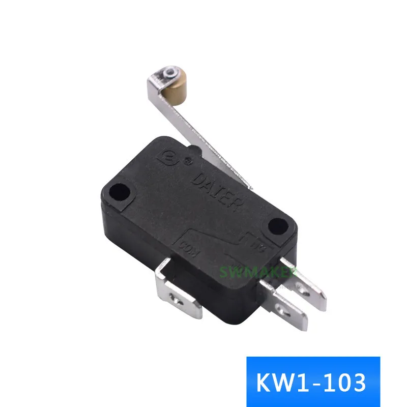 1pcs KW1-103-7 Microswitch Travel switch With roll ball handle Limit switch