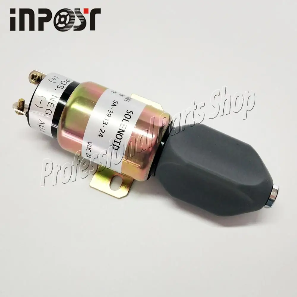 

24v Fuel Shut Off Stop Solenoid For Cummins SA-3933-24 SA-3766-T 1751-24E7U1B1S5A