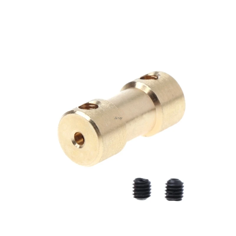 2-5mm Motor Copper Shaft Coupling Coupler Connectors Sleeve Adapter US