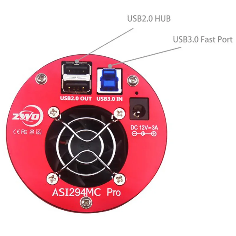 ZWO ASI294MC برو (اللون) مبرد Camera-256MB DDR العازلة