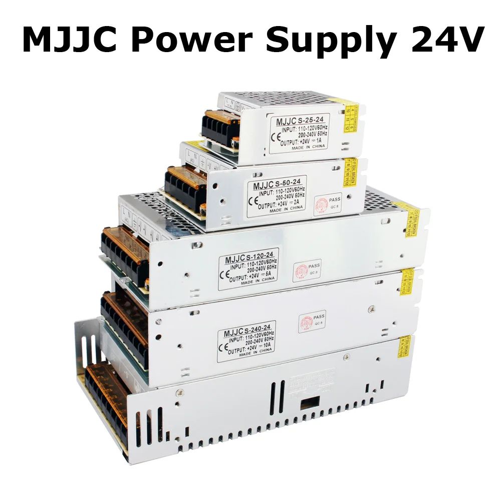 DC 24V Power Supply 12 Volt 1A 2A 5A 10A 20A 110V 220V to 12V Power Supply 24 Volt Transformer LED Driver for LED Strip Tape