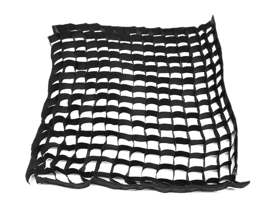 Tenlacum Draagbare Rechthoek 20 inch/50cm Honingraat Grid, Paraplu Foto Softbox Reflector voor Flash Speedlight (Zwart