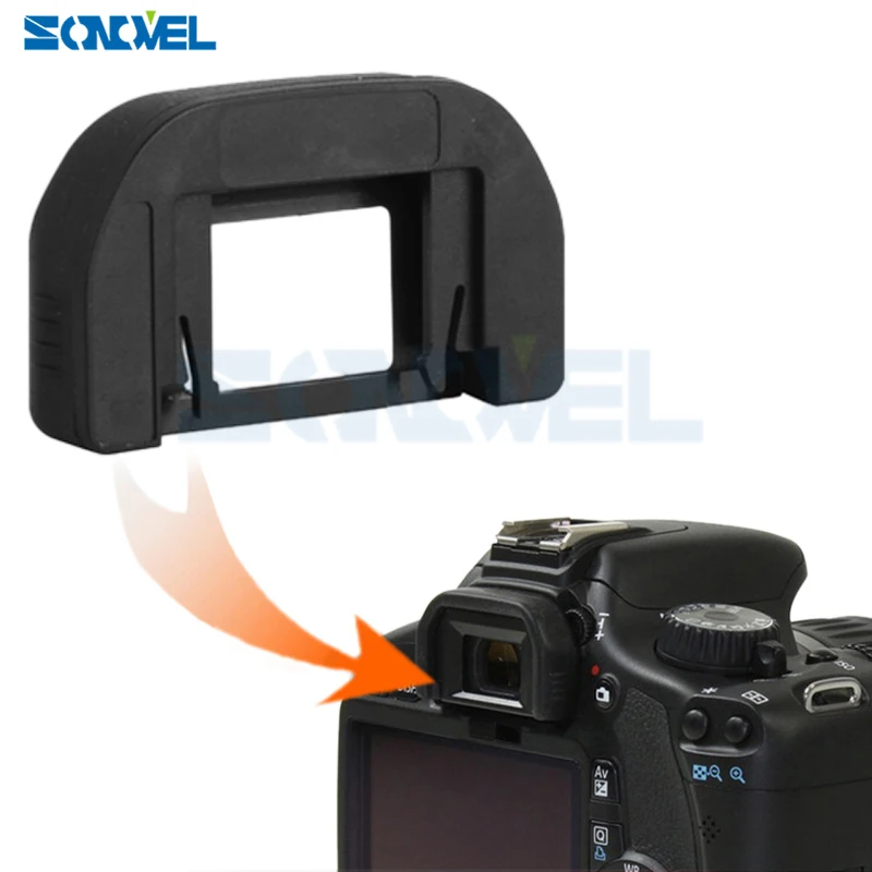 2 * المطاط EF فنجان العين العدسة لكانون EOS 650D 600D 550D 500D 450D 1100D 700D المتمردين XT XTi XS XSi T1i T2 T2i T3 T3i T4i DSLR