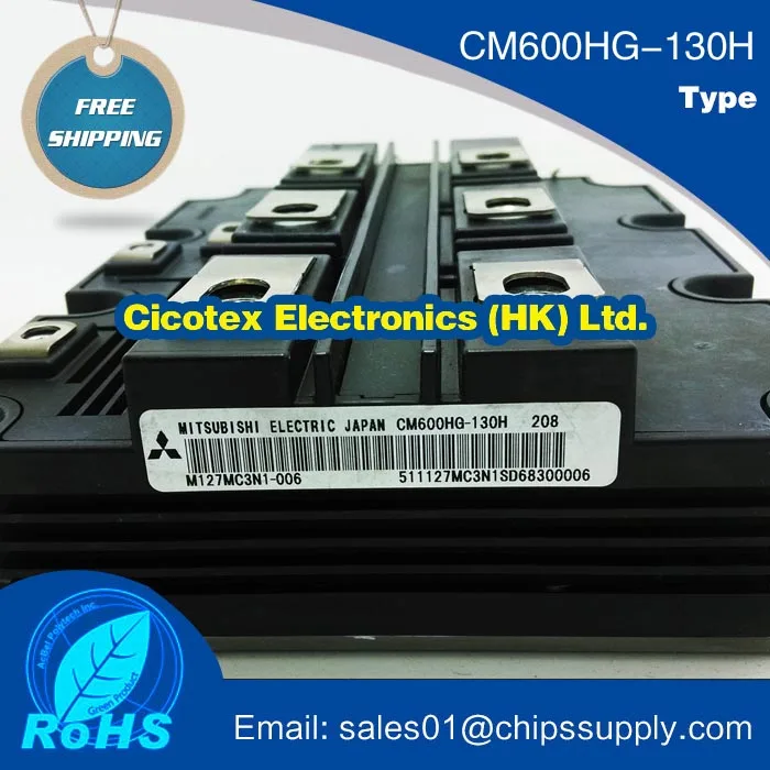 

Electronic component parts CM600HG-130H Module IGBT 600A 6500V HIGH POWER SWITCHING USE INSULATED TYPE CM600HG130H