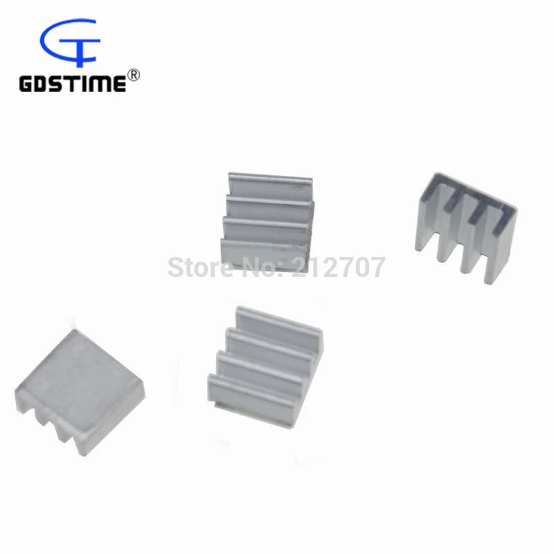 

300PCS Gdstime Aluminum Heatsink 11 x 11 x 5MM IC LED Cooling Cooler Heat sink GDs001