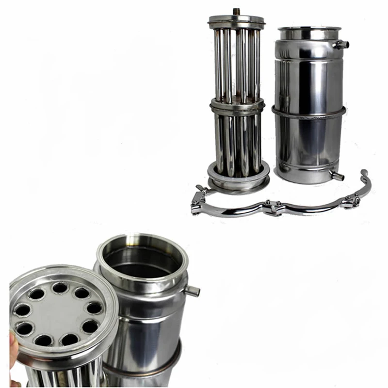 جهاز تقطير المياه من الفولاذ المقاوم للصدأ ، سعة 30 لترًا ، معدات تخمير الكحول والنبيذ ، الفودكا ، غلاية تقطير الكحول