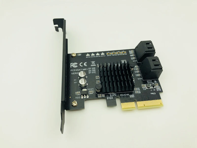 4Port SATA 3.0 PCI Express Raid Card Add On Card Marvell 88SE9230 Chipset Compliant with PCI-E Specification revision 2.2 for PC