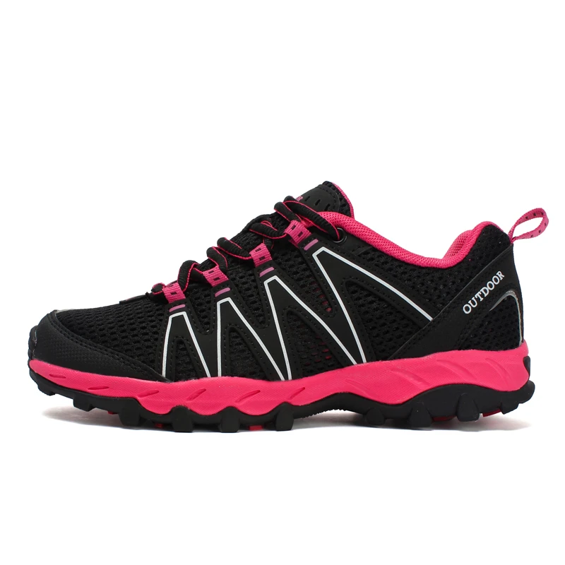 

New Outdoor Summer Mesh Lightweight Sneakers Women Non-slip Breathable Hiking Travel Sports Shoes Men's Camping Climbing Shoes