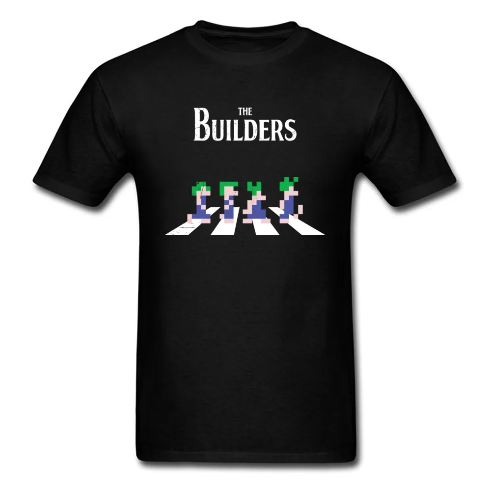 Cheap Funny T Shirts Mens The Builders Lemming Road T Shirt Photo Full Cotton Leisure Tops T-Shirt For Men Slim Fit T-Shirt