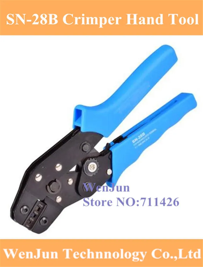 

Dupont SN-28B Molex Pin Crimper Hand Tool for Connectors, PCI-E DIY ATX Multifunctional Terminals Line Pressing Pliers