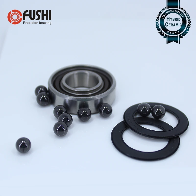 R12 R20 R4 R10 1623 Rolamento Cerâmico Híbrido ABEC-1 (1 PC) eixo Do Motor da indústria Híbridos Rolamentos de Esferas Si3N4 3NC