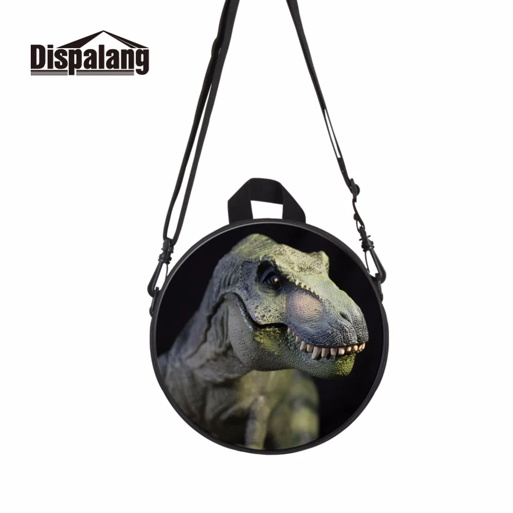 

Dispalang dinosaur cool boys round backpacks small school bag for kindergarten kids mini leisure preschool bag baby day pack