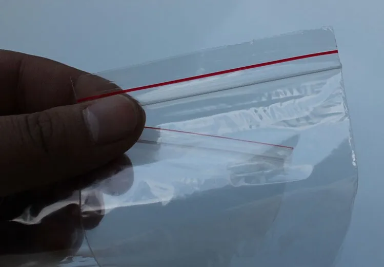 1000pcs 4x6cm pe transparent travel gift packaging bags plastic bag for necklace/jewelry diy custom ziplock clear self seal bags - view 5
