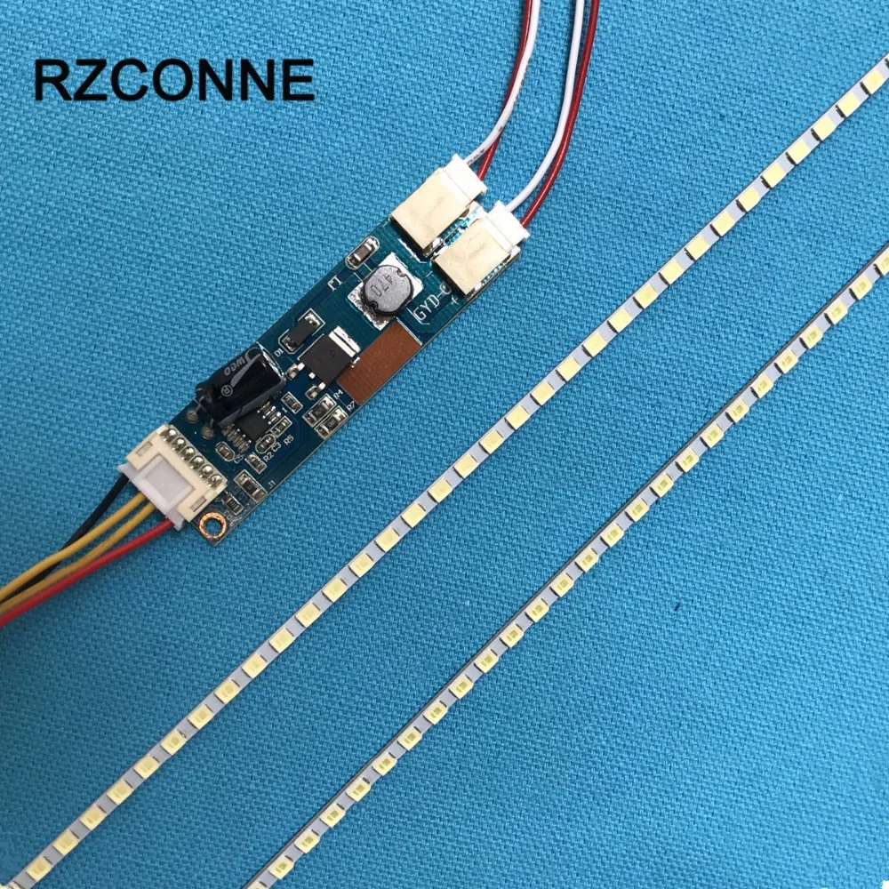 Kit de tira de lámpara de luz de fondo LED, brillo ajustable, actualización de su pantalla LCD CCFL de 20,1 \