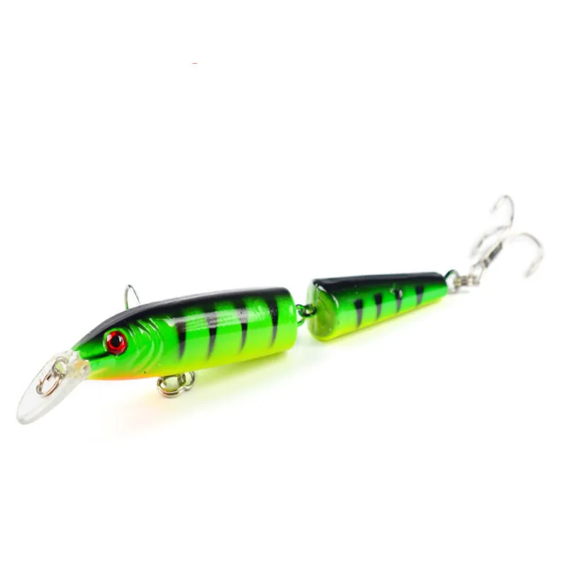 1PCS 10.5cm 9g Wobblers Pike Fishing Lures Artificial Multi Jointed Sections Bait Crankbait Fake Fish For Fishing Carp Tackle