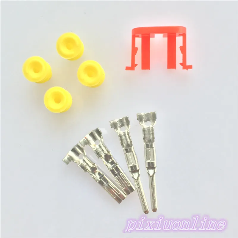 1Set 2Pin Retardancy Auto Connector Waterproof Wire Connector Plug Yl358Y Electrical Car Motorcycle Hid Drop Shippingi