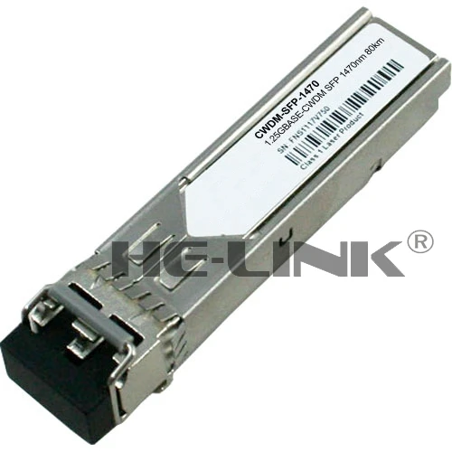 

CWDM-SFP-1470 - Cisco compatible 1.25Gb/s CWDM SFP 1470nm