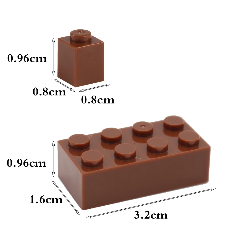 50 Stück MOC Bausteine Glatte Fliesen 2x2 Boden-Bausteine Dekoration Bedruckte Keramik Stadt Haus Straßenansicht Konstruktion Großpackung Spielzeug – Detail 8