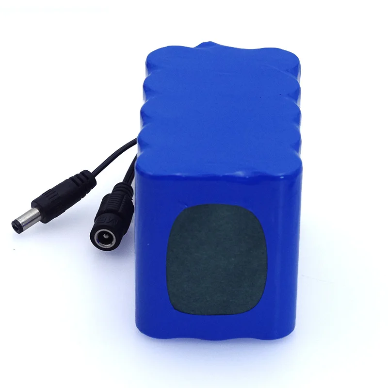 Liitokala 12V 10Ah 18650 li-lon akku 12,6 V 10000mAh mit BMS Schaltung Schutz Bord DC 5.5*2,1mm backup-stromversorgung