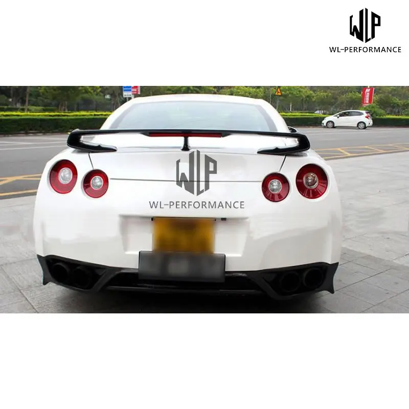 GTR R35 High Quality Original Carbon Fiber Rear Spoiler Auto Racing Wing Car Styling For Nissan GTR R35 GT-R 2009-2015