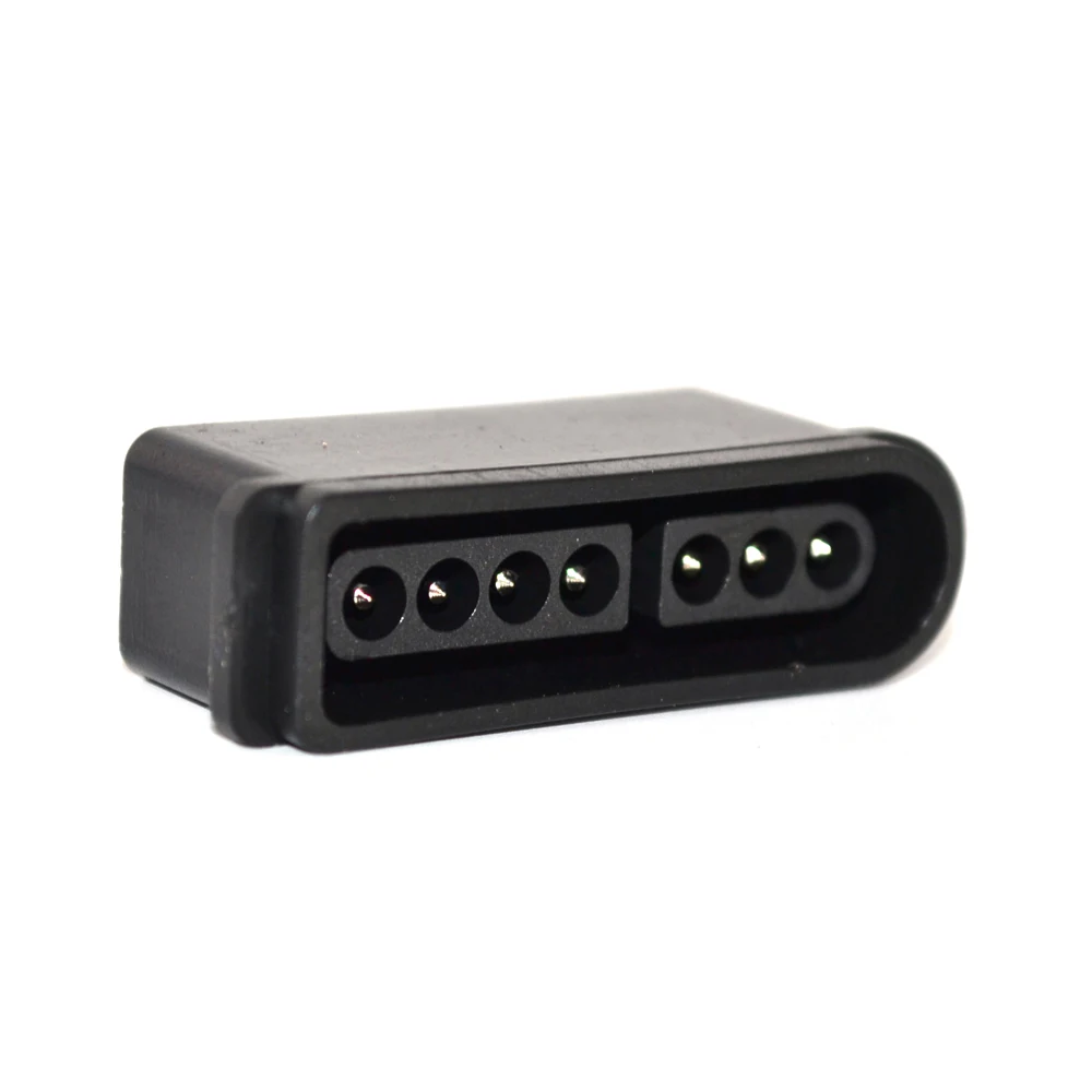 عالية الجودة 180 درجة 7 دبوس موصل سالب فتحة المقبس ل SNES لعبة وحدة تحكم