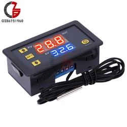 LED Digital Thermostat 110V 220V 12V 24V Temperature Controller Regulator Incubator Boiler Indoor Outdoor Pyrometer Thermometer