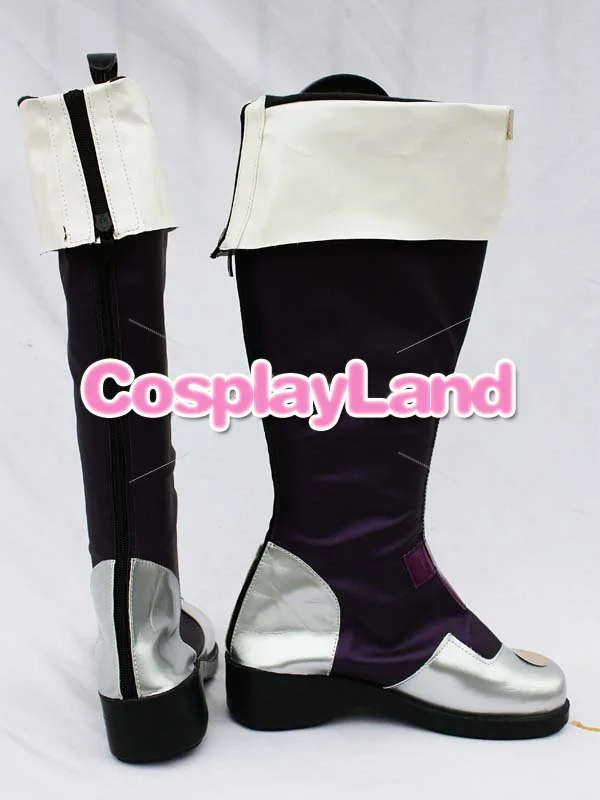 BlazBlue Carl Clover Cosplay Schuhe Stiefel Anime Partei Cosplay Stiefel Nach Maß Flach Lange Schuhe