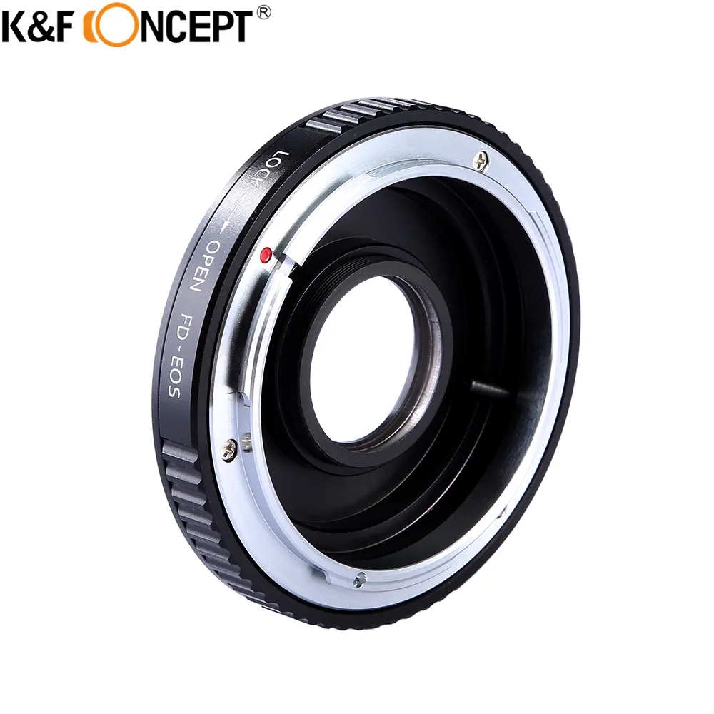 K&F CONCEPT FD lens to EOS EF Camera Mount Lens Adapter Ring for Canon FD Lens to for Canon EOS EF Camera Mount Lens