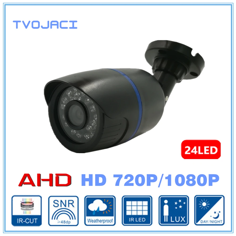 Surveillance Camera AHD Analog High Definition 1/4'' CMOS  1.0MP 720P 2.0MP 1080P AHD CCTV Camera IR Cut Fiter Security Outdoor