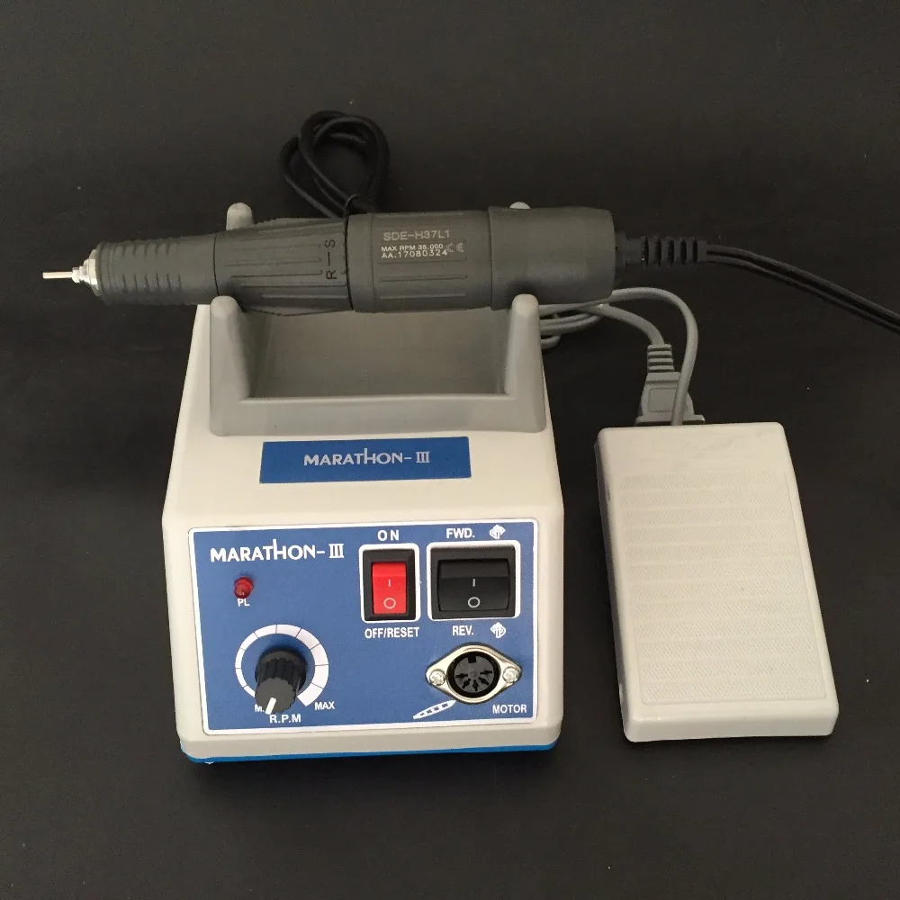 Laboratorium dentystyczne SMT Marathon N3 mikrosilnik mikro silnik 35,000 obr./min. Sprzęt laboratoryjny rękoject UE SDE-H37L1 35K RPM