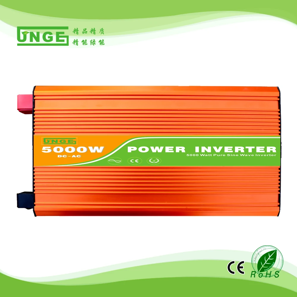 5KW/5000W 24/48/96V To 100/110/120/220/230/240VAC 50/60Hz Residential Home High Frequency Use Pure Sine Wave Off Grid Inverter