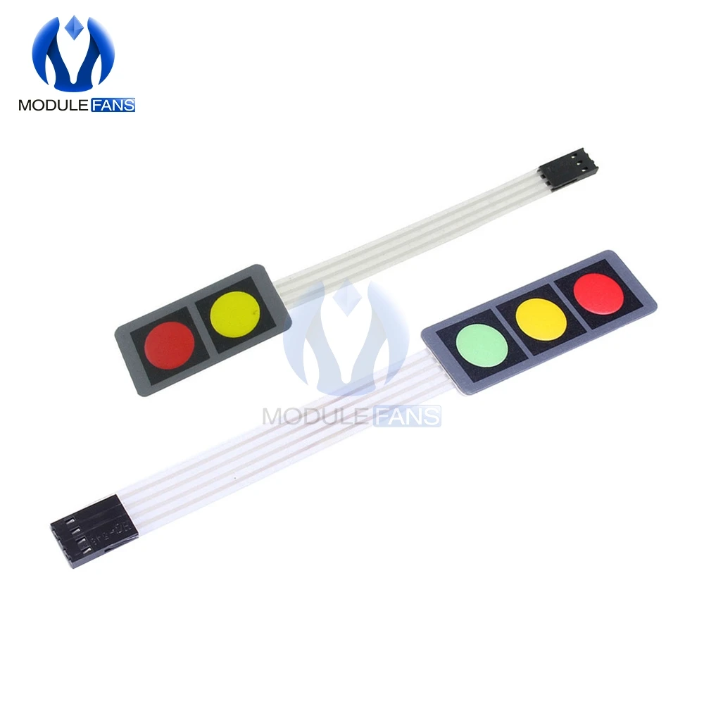 Matrix Array Matrix Keyboard Key Membrane LED Switch Keypad Module For Arduino Matrix Keyboard Board 1x2 1x3 1*2 1*3