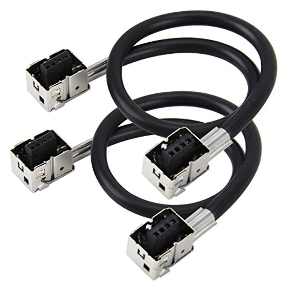 2PCS D3 D3S D3R D3C OEM HID Xenon Headlight Bulbs Lamps Ballasts Wire Harness Cable Adapter Holder Wiring Socket Plug N Play