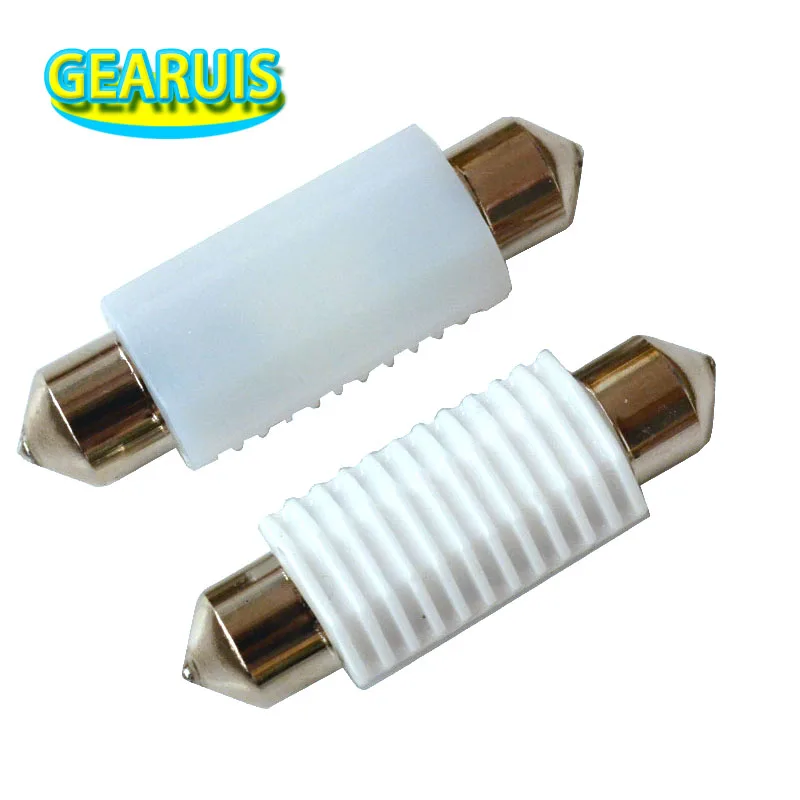 2 pcs Ceramica 0.19A canbus Festao LEVOU 31mm 36mm 39mm 41mm 3030 SMD nenhum erro luz Cupula lampada de Leitura Lampada Telhado