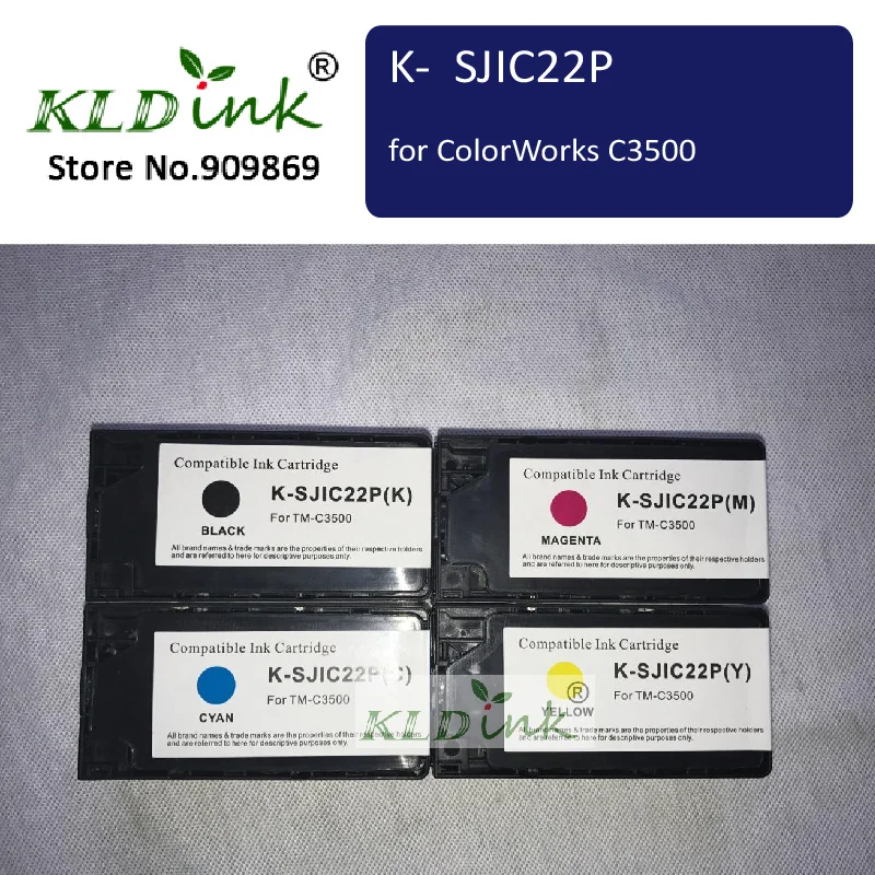 SJIC22P / GJIC22P Ink Cartridge for TM-C3500, TM-C3510, TM-C3520 Printer