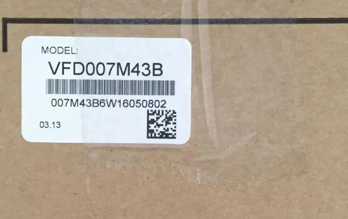 Brand new genuine Delta M series inverter  VFD-M VFD007M43B 380V 0.75KW