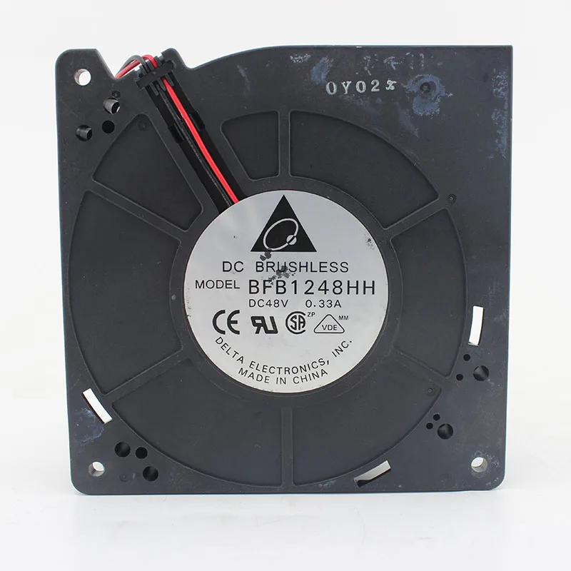 

Delta Electronics BFB1248HH DC 48V 0.33A 120x120x32mm 2-wire Server Cooling Fan