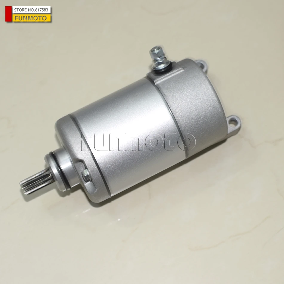 STARTER MOTOR  STARTING MOTOR SUIT FOR HISUN400ATV IT'S 9 TEETH