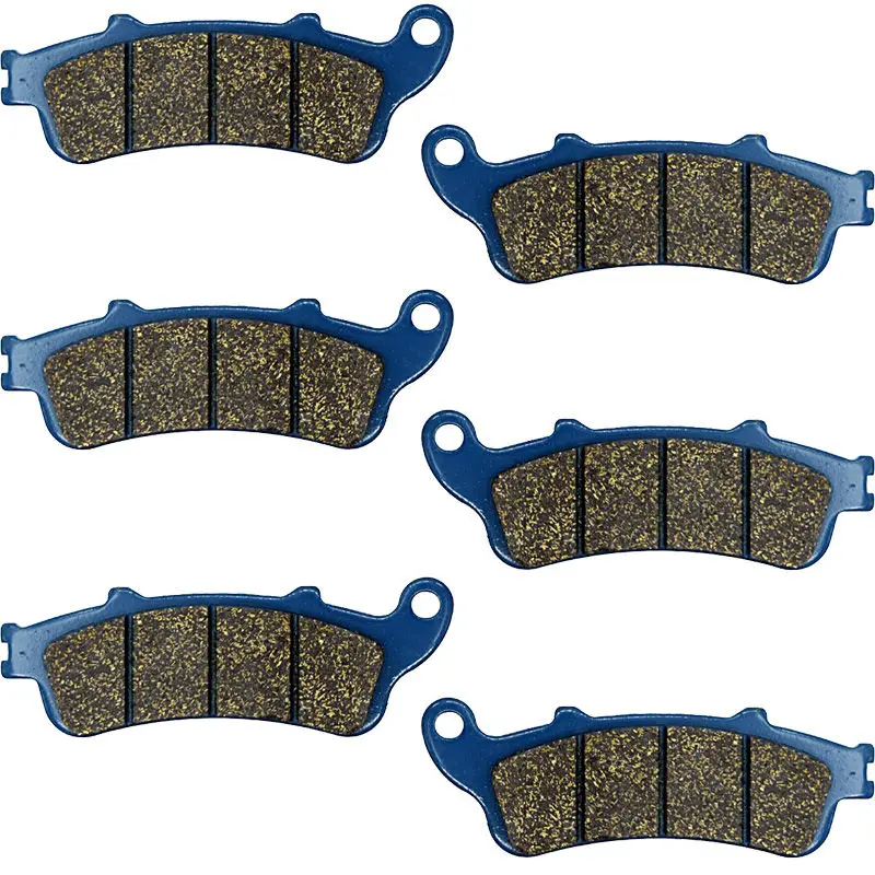 Motorcycle Brake Pads Front Rear For HONDA NRX 1800 Rune DA/DB/EA/EB 2004-2005 VTX 1800 R Cast Wheels VTX 1800 C/C1-C3 2002-2008