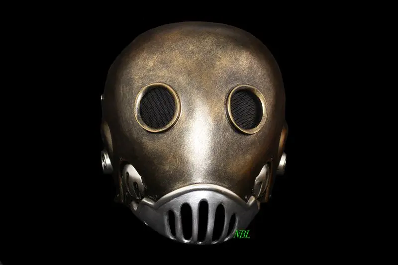 Horror The Clockwork Man Masks Halloween Hellboy Movie Masquerade Kroenen Full Face Helmet Resin Mask Adult Size Cosplay Prop