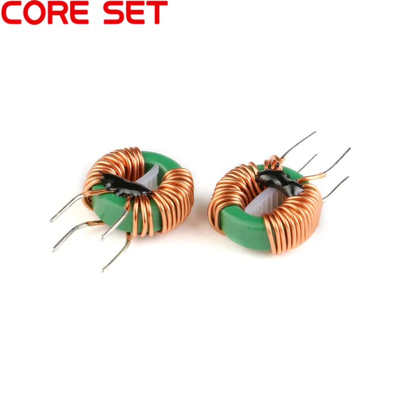 5pcs 2MH 5A Annular Common Mode Filter Inductor 0.7 Wire Choke Ring Inductance 14*9*5mm