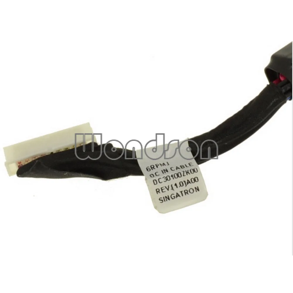 DC Cable For Dell 17 R2 R3 DC Power Input Jack Plug with Cable - 6RPMJ 06RPMJ  w/ 1 Year Warranty