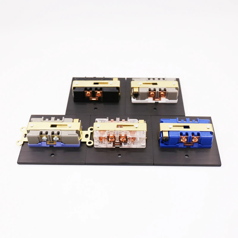 1 مجموعة عالية الجودة لنا القياسية لنا المقبس ، 5 ألوان ، AC ، مقبس الحائط US86BC