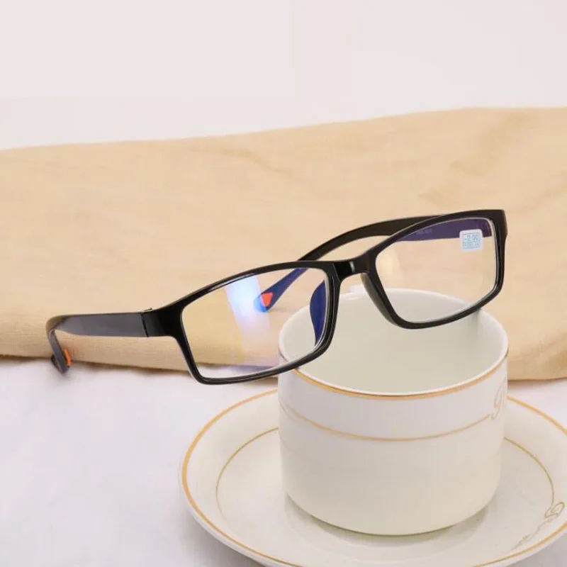 Square Myopia Glasses With Degree Women Men Short-sight Eyewear Black Frame Glasses -1.0 -1.5 -2.0 -2.5 -3.0 -3.5 -4.0 -5.0 -6.0