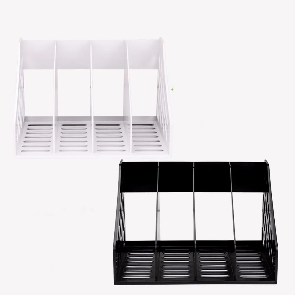 

1 Pc/Pack Solid Durable 4-Layer Plastic File Tray & Magazine Organizer for Office and Home