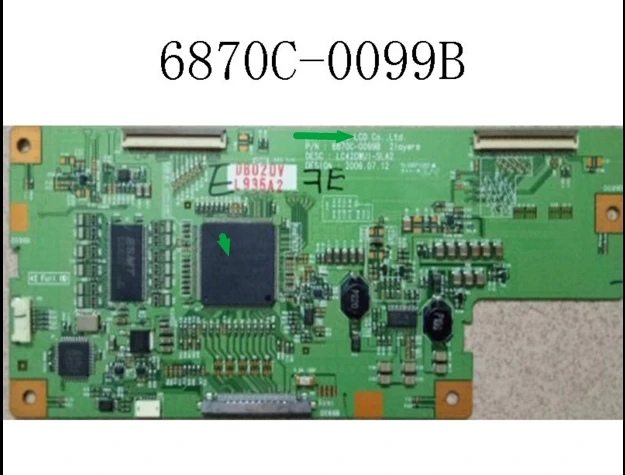 

6870C-0099B logic board LCD BoarD LC420WU1-SLA2 connect with T-CON price differences