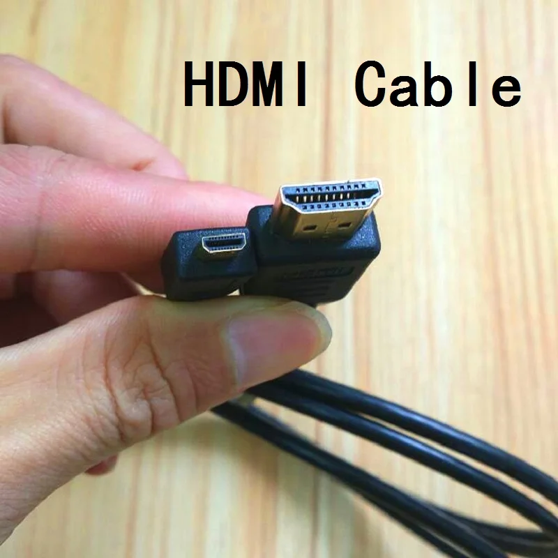 Clownfish For Xiaomi Yi SJ9000 Data Line To Mini HDMI Cable For GoPro Hero 76543 SJ5000 SJ6/7/8 EKEN H9 C30 Camera Video Signal